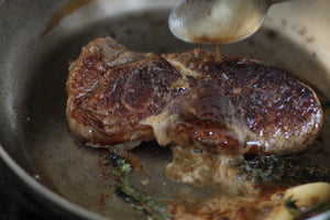 Searing and Basting Meat