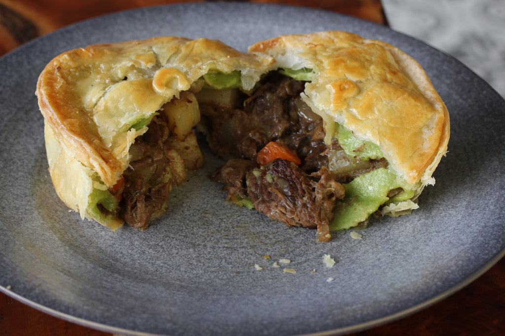 braised beef pot pie