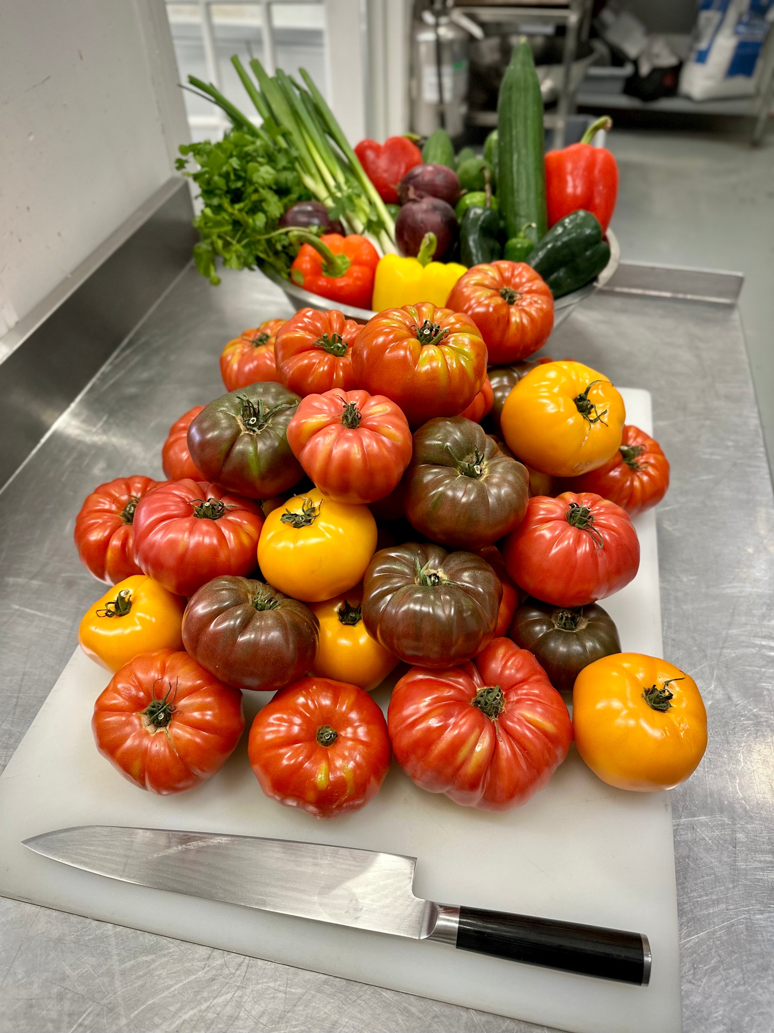 Heirloom Tomato Gazpacho (GF & DF)