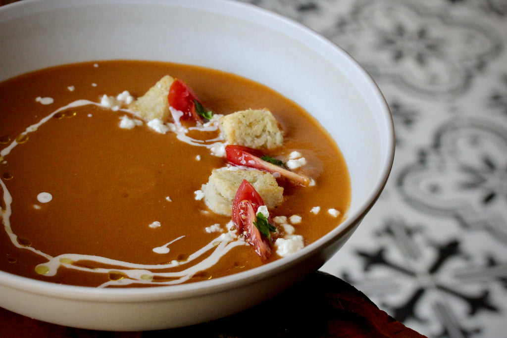 Heirloom Tomato Gazpacho (GF & DF)