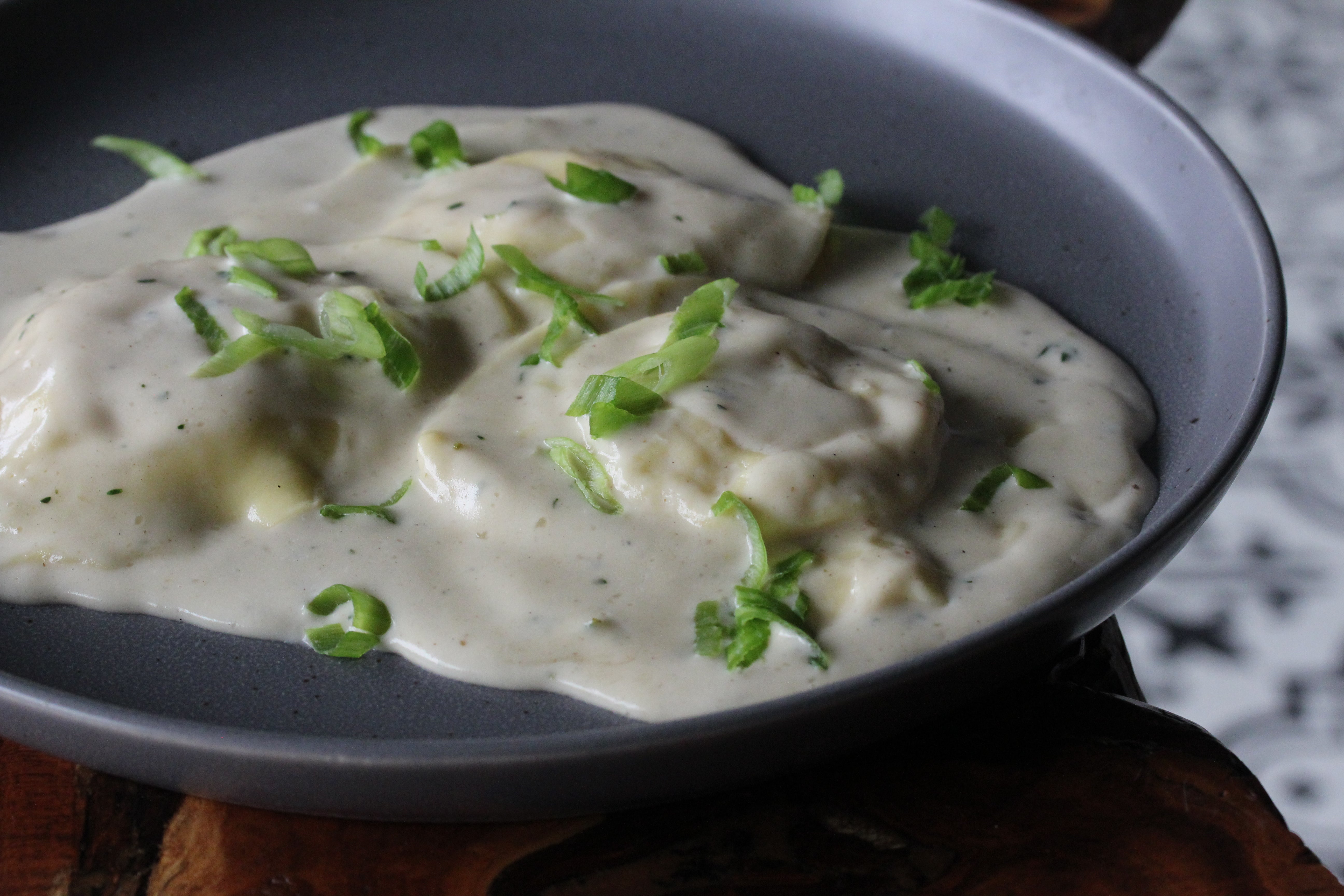 niagara sweet corn ravioli
