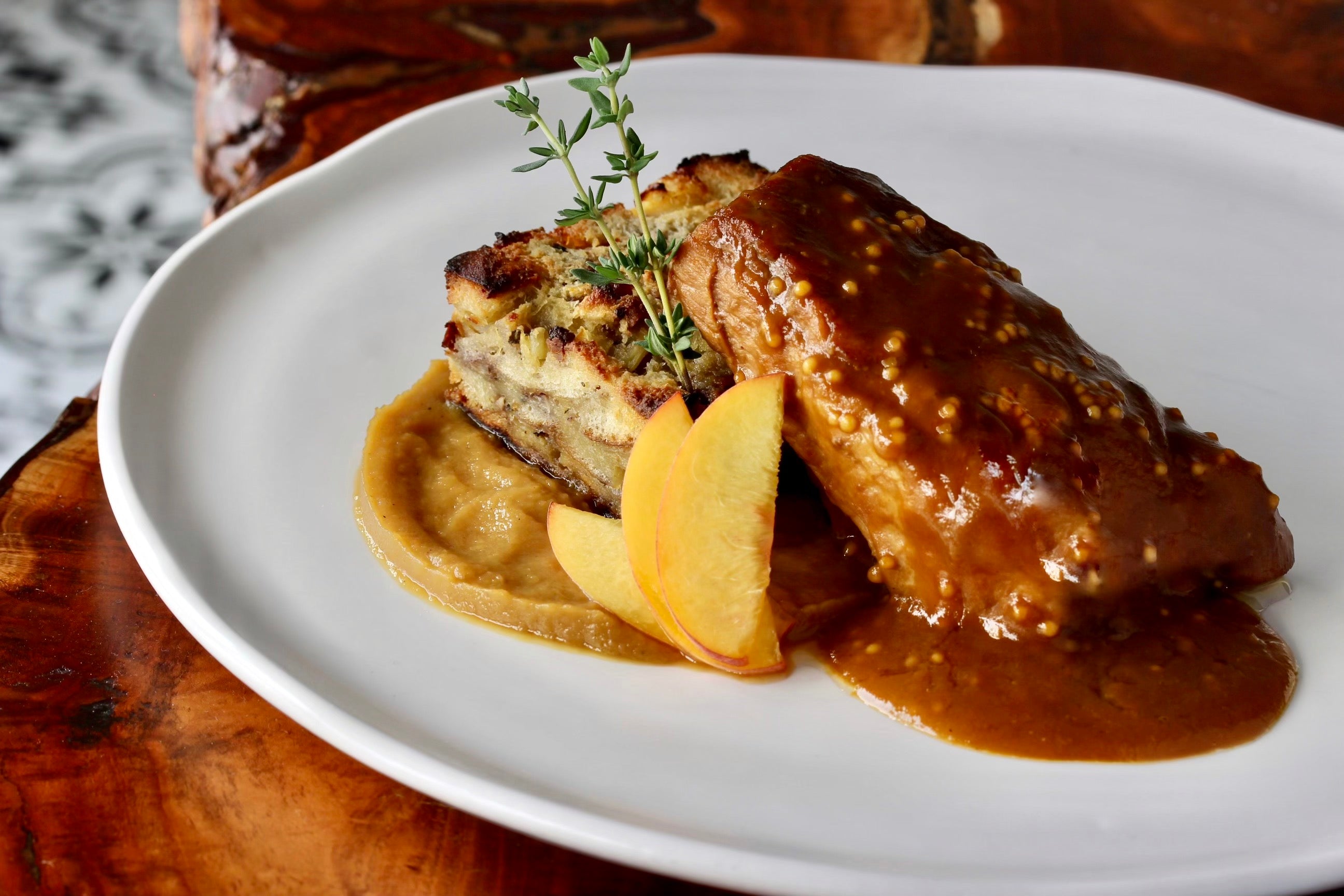 Peach Braised Pork Shoulder