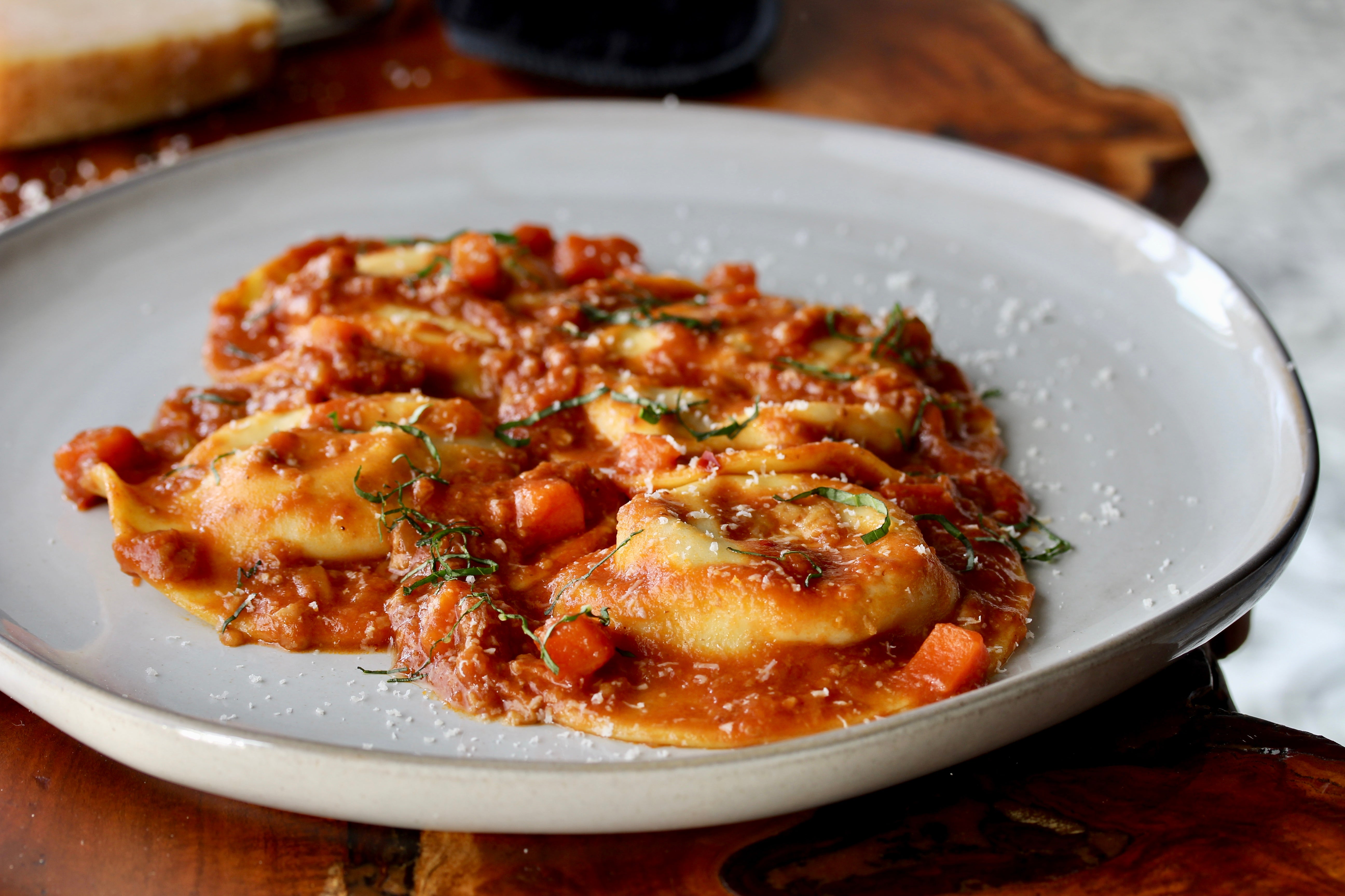 Osso Buco Ravioli - Prepared Meals - Cacio Pepe Meals
