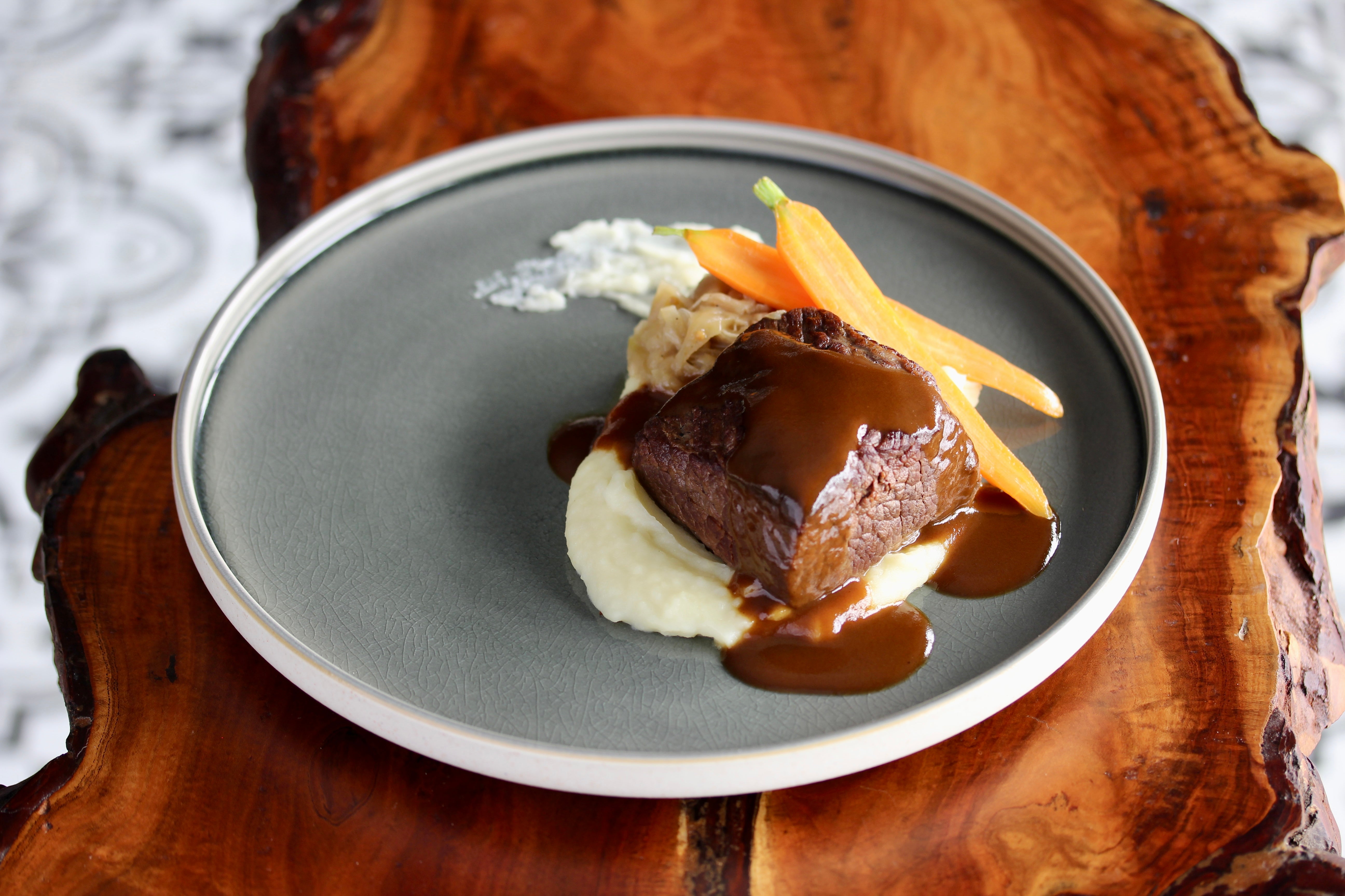 cacio pepe cabernet braised beef