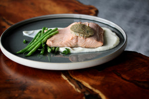 caper brown butter trout