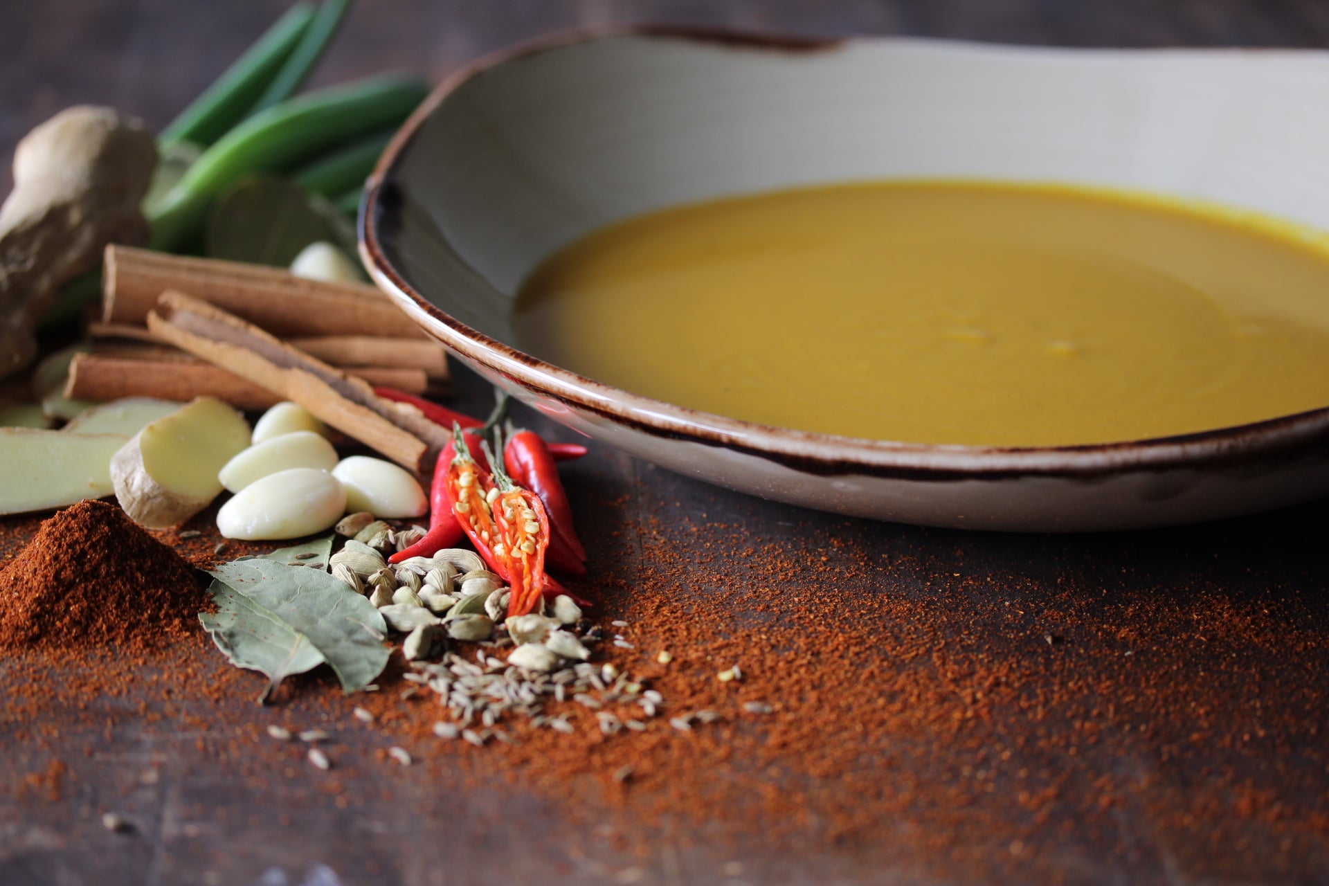 coconut curried squash soup