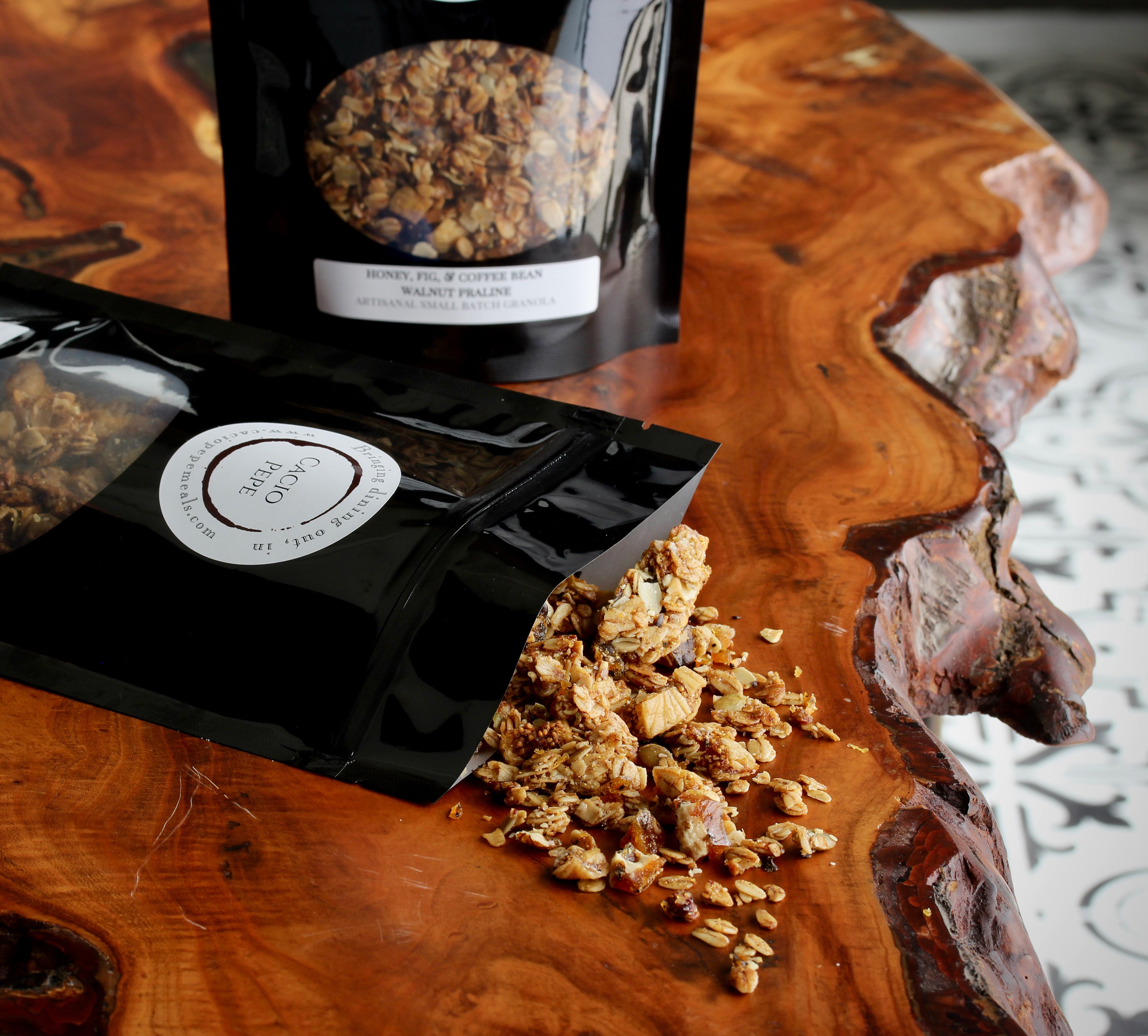 coffee bean praline granola