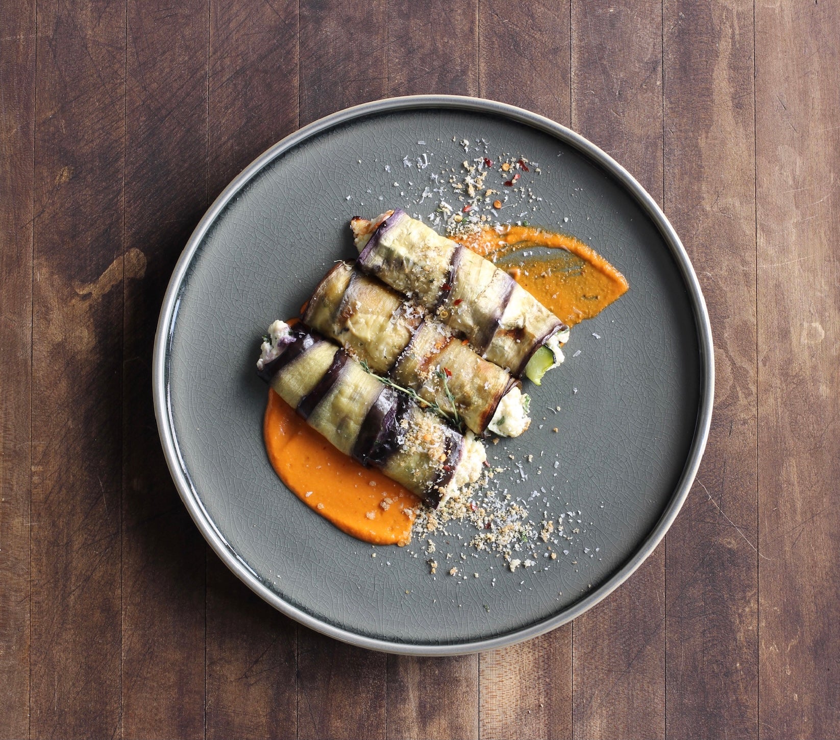 Eggplant Cannelloni *Vegetarian* - Cacio Pepe Meals