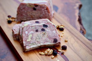 duck and cranberry terrine