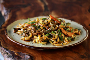 spicy korean beef udon