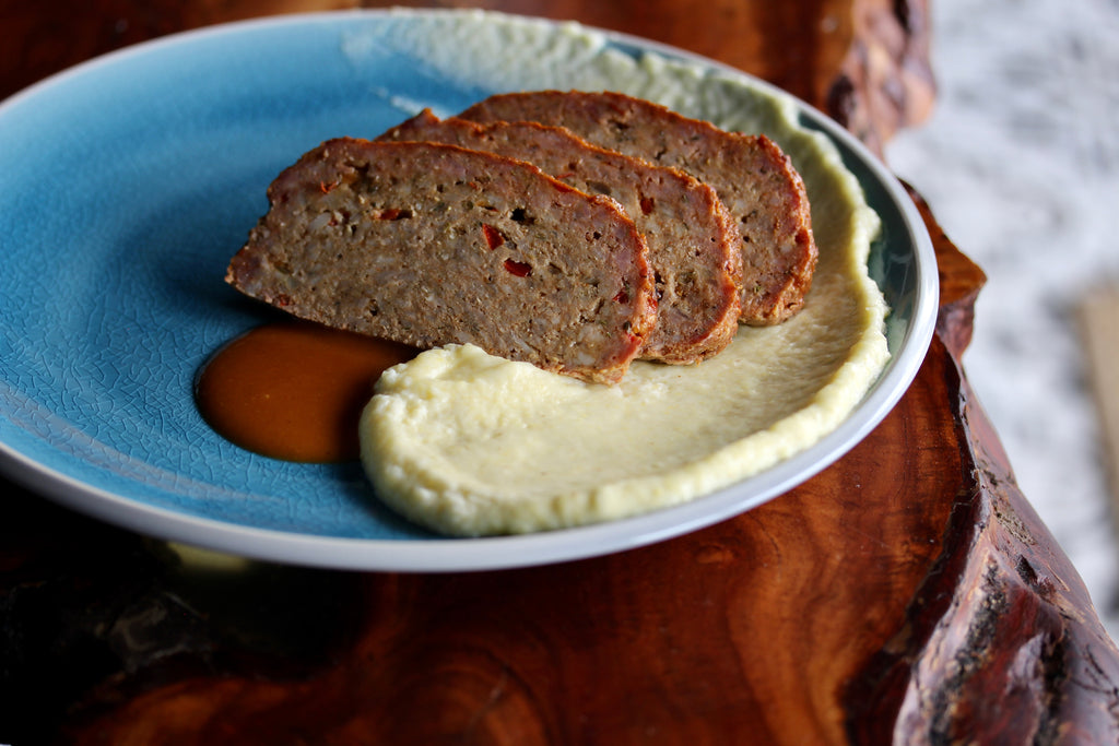 smoked chorizo meatloaf creamy mashed potato